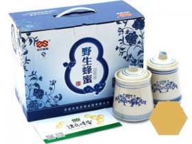 野蜂蜜礼盒750g*2,郑州年货好礼蜂蜜团购批发